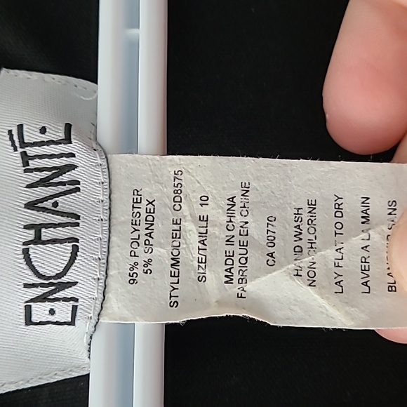 Black and white women's dress size 10 - Picture 3 of 7